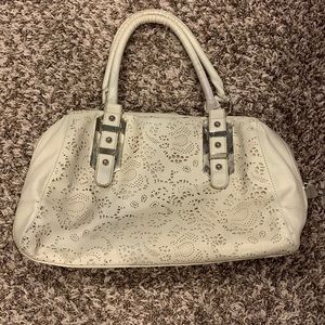 Apt. 9 Cream Purse - signs of use - sold as is